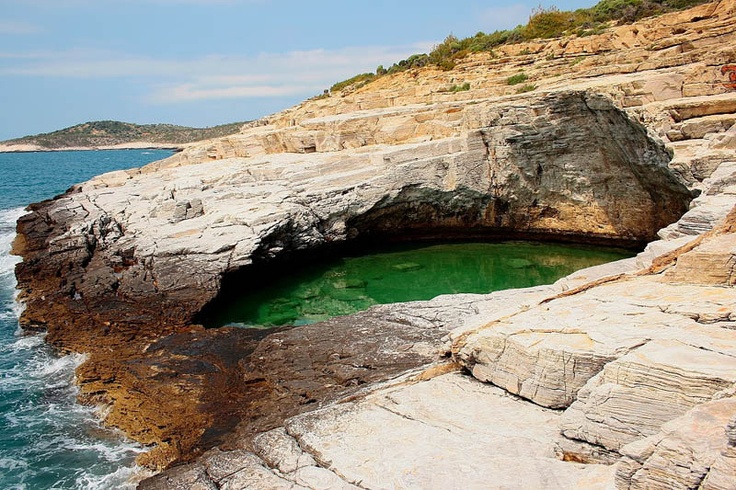 Breathtaking Giola Lagoon in Greece