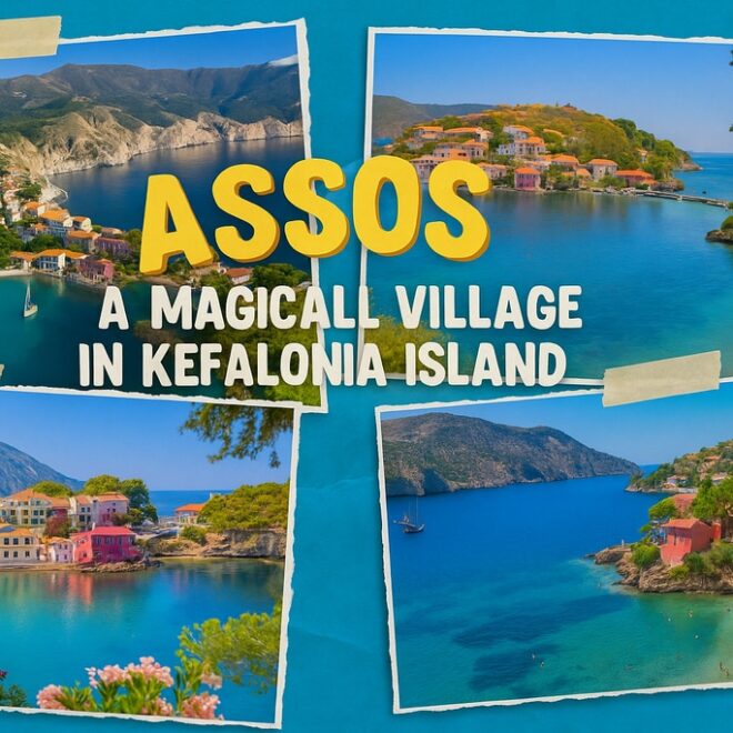 Assos a magical village in Kefalonia island