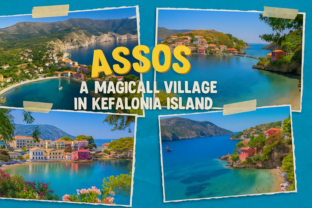Assos a magical village in Kefalonia island