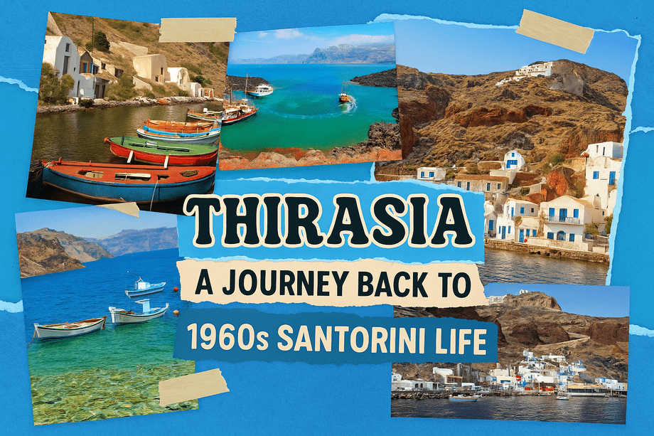 Thirasia: A Journey Back to 1960s Santorini Life