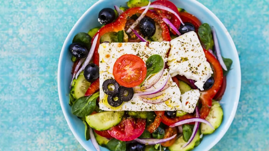 Real Greek Salad Recipe | Healthy and Original Taste