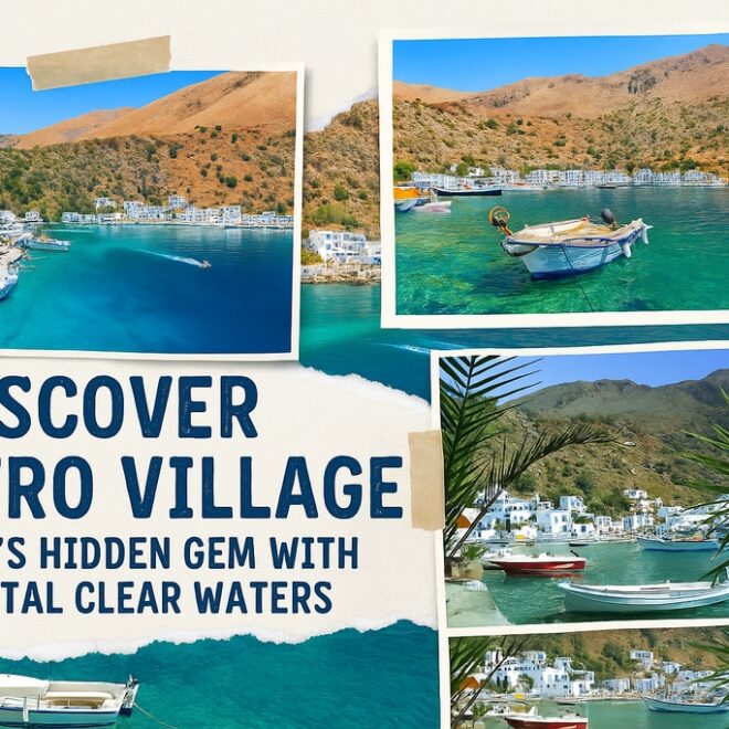 Discover Loutro Village – Crete’s Hidden Gem with Crystal Clear Waters
