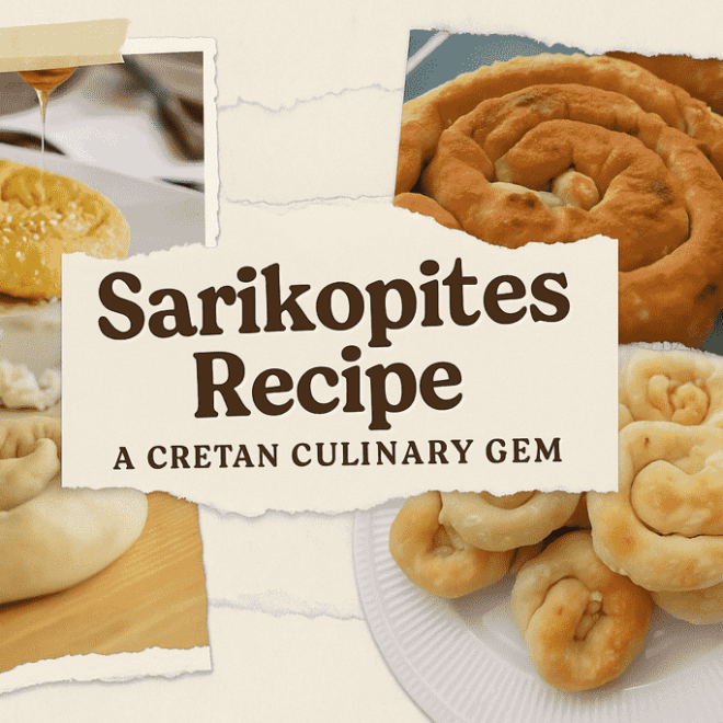 Sarikopites Recipe: A Cretan Culinary Gem