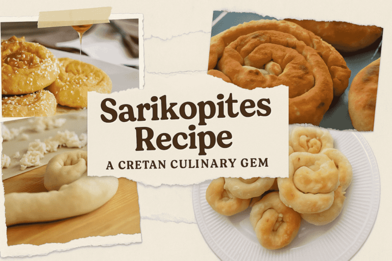 Sarikopites Recipe: A Cretan Culinary Gem
