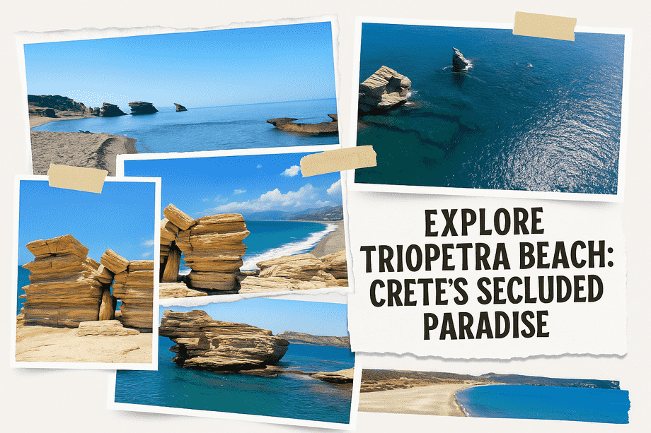 Explore Triopetra Beach: Crete’s Secluded Paradise