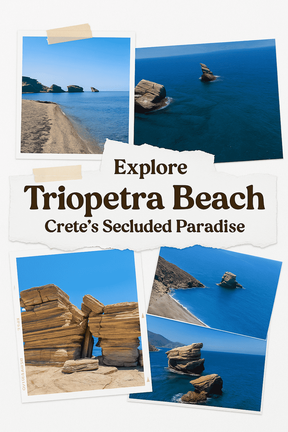 Explore Triopetra Beach: Crete’s Secluded Paradise