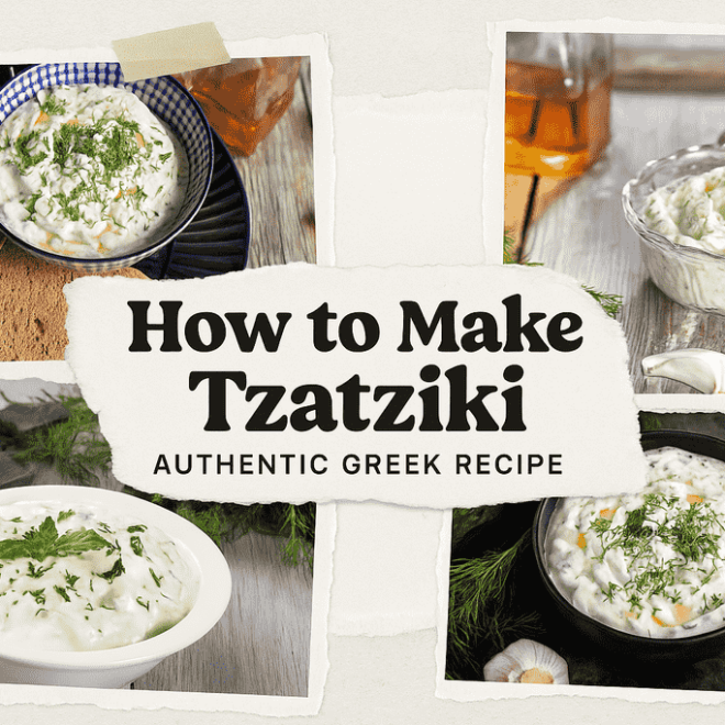 How to Make Tzatziki – Authentic Greek Recipe