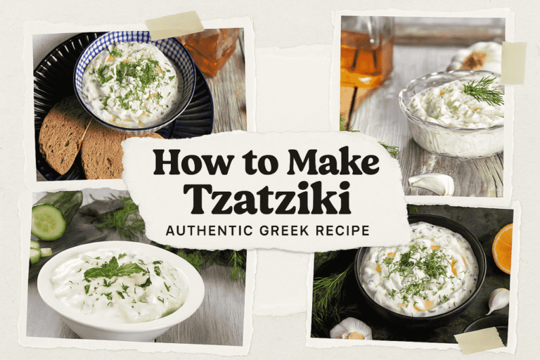How to Make Tzatziki – Authentic Greek Recipe