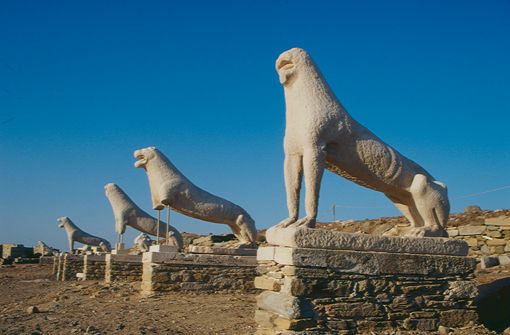 Delos island Greece