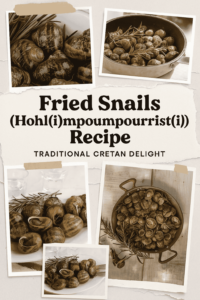 Fried Snails (Hohl(i) mpoumpourist(i)) Recipe – Traditional Cretan Delight