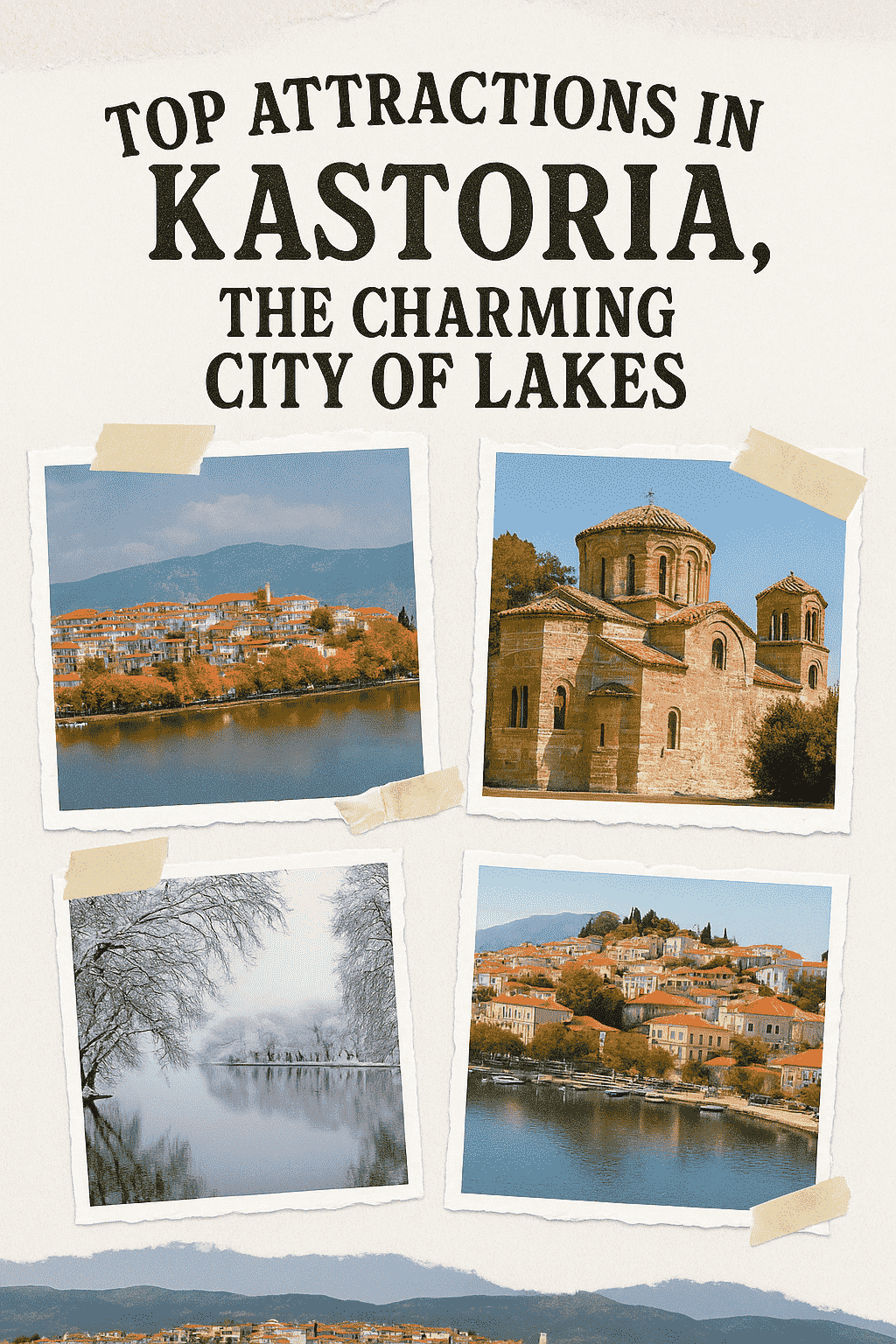 Top Attractions in Kastoria, the Charming City of Lakes