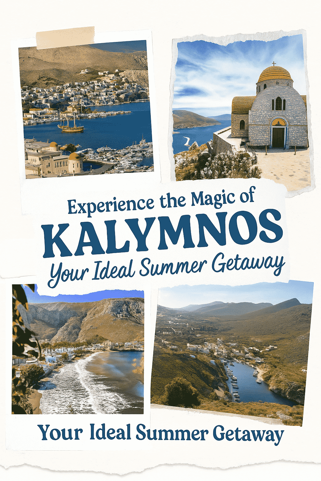 Experience the Magic of Kalymnos: Your Ideal Summer Getaway