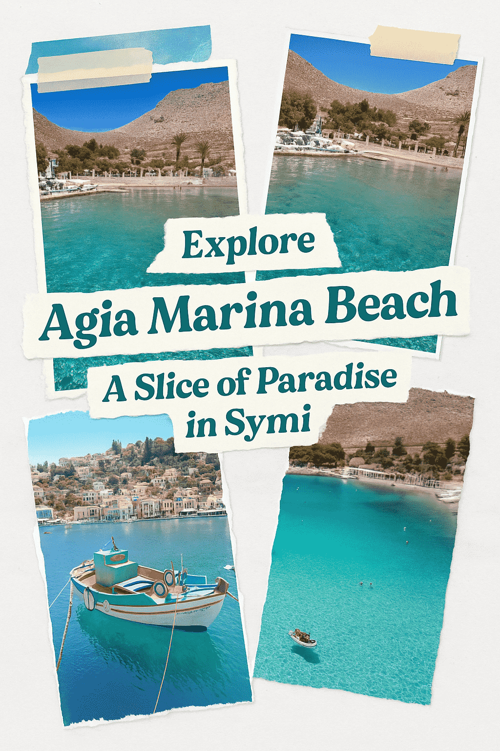Explore Agia Marina Beach – A Slice of Paradise in Symi