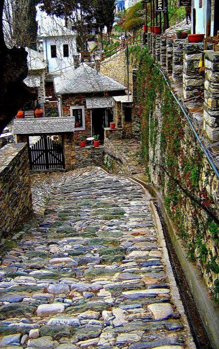 Street in Makrinitsa Pilio