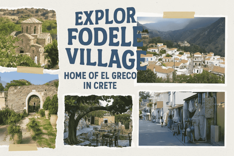 Explore Fodele Village – Home of El Greco in Crete