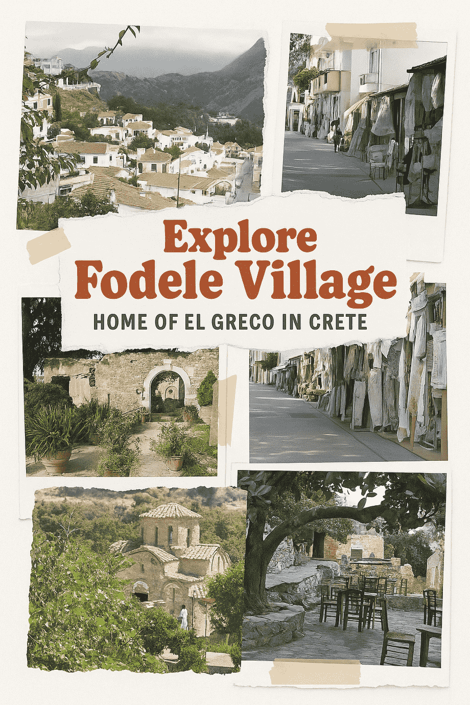Explore Fodele Village – Home of El Greco in Crete