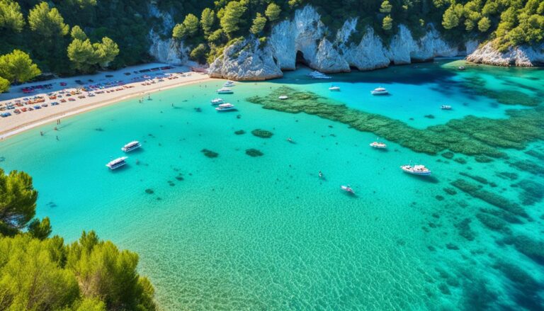 Paleokastritsa Beach: Corfu’s Crystal Clear Waters