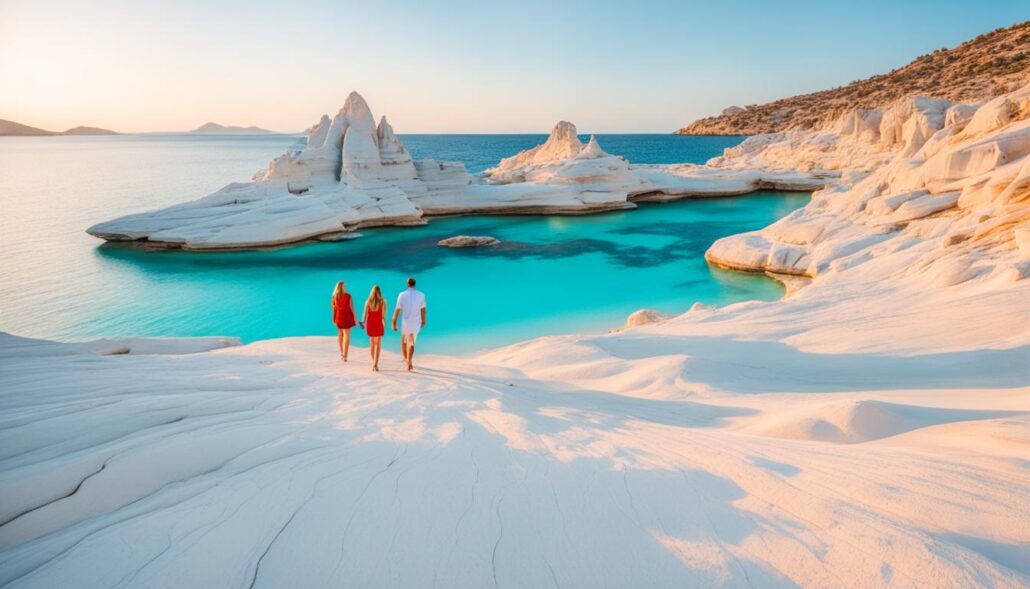 best time to visit Sarakiniko