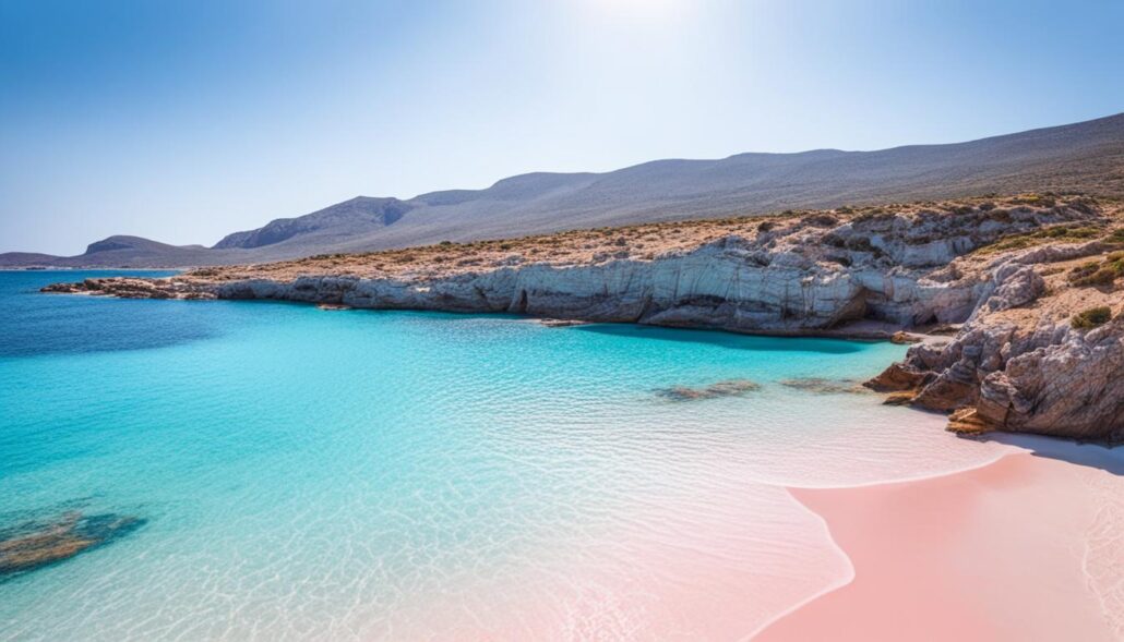 elafonissi pink sand beach