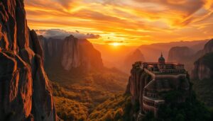 sunset in Greece