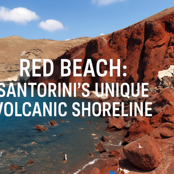 Red Beach: Santorini's Unique Volcanic Shoreline