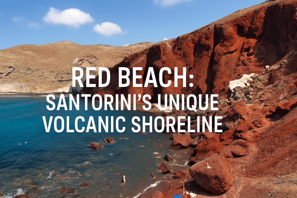 Red Beach: Santorini's Unique Volcanic Shoreline