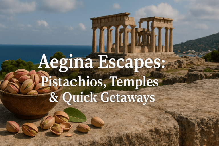 Aegina Escapes: Pistachios, Temples & Quick Getaways