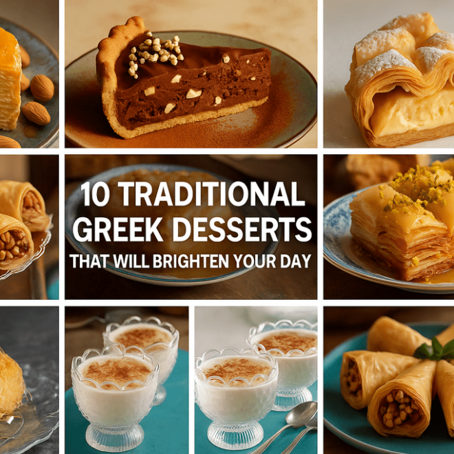 10 Traditional Greek Desserts That Will Brighten Your Day