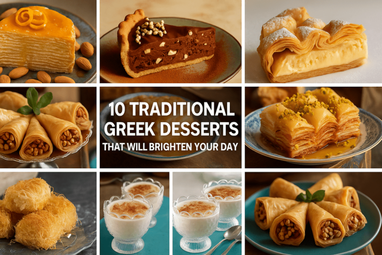 10 Traditional Greek Desserts That Will Brighten Your Day