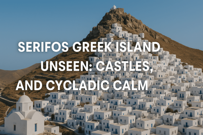 Serifos Greek Island Unseen: Castles, Chora, and Cycladic Calm