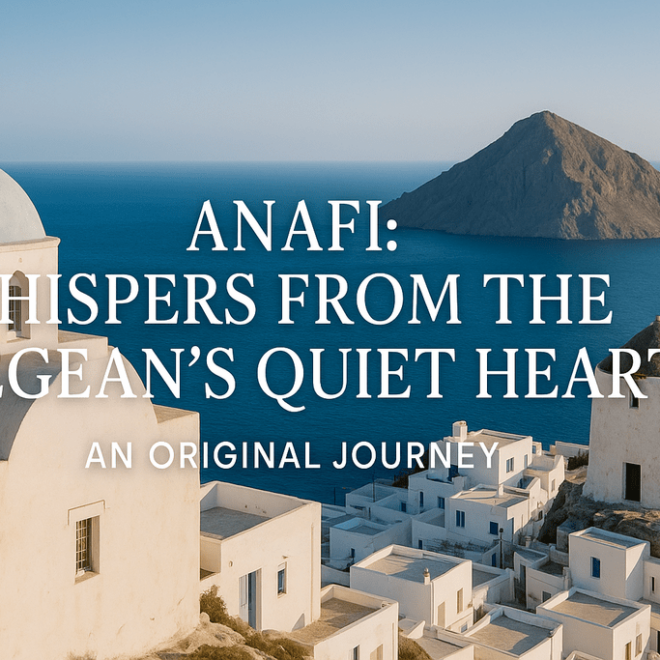 Anafi: Whispers from the Aegean's Quiet Heart - An Original Journey