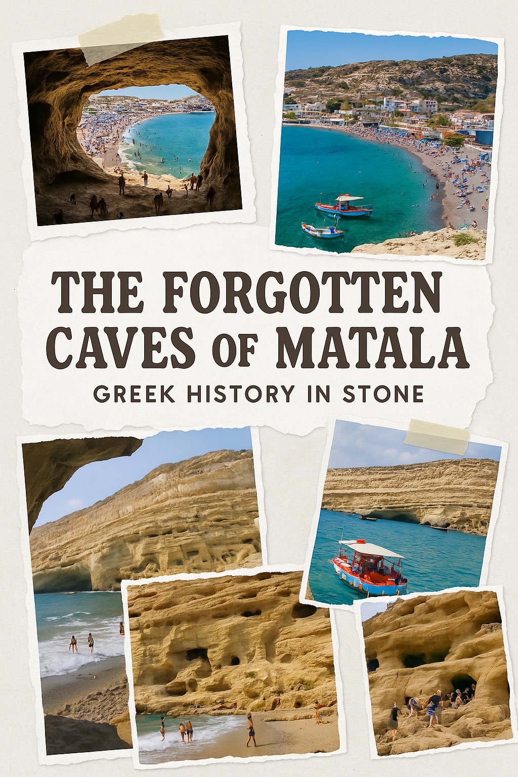 The Forgotten Caves of Matala – Greek History in Stone