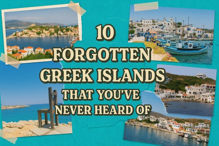10 Forgotten Greek Islands That You’ve Never Heard Of