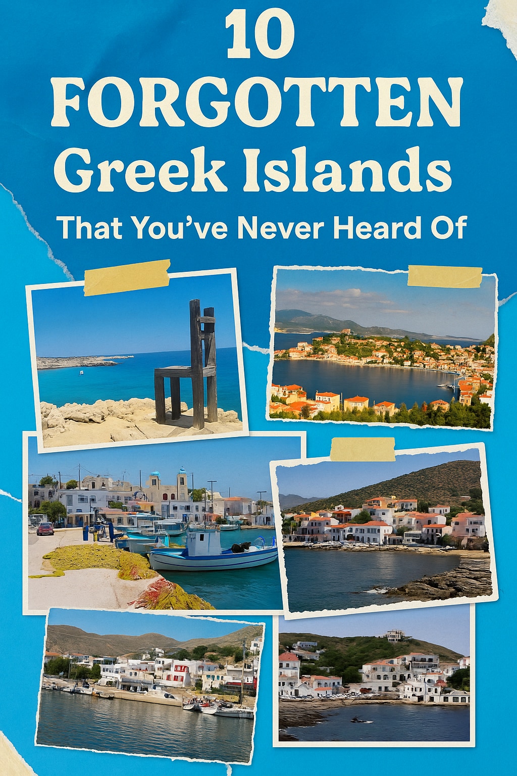 10 Forgotten Greek Islands That You’ve Never Heard Of