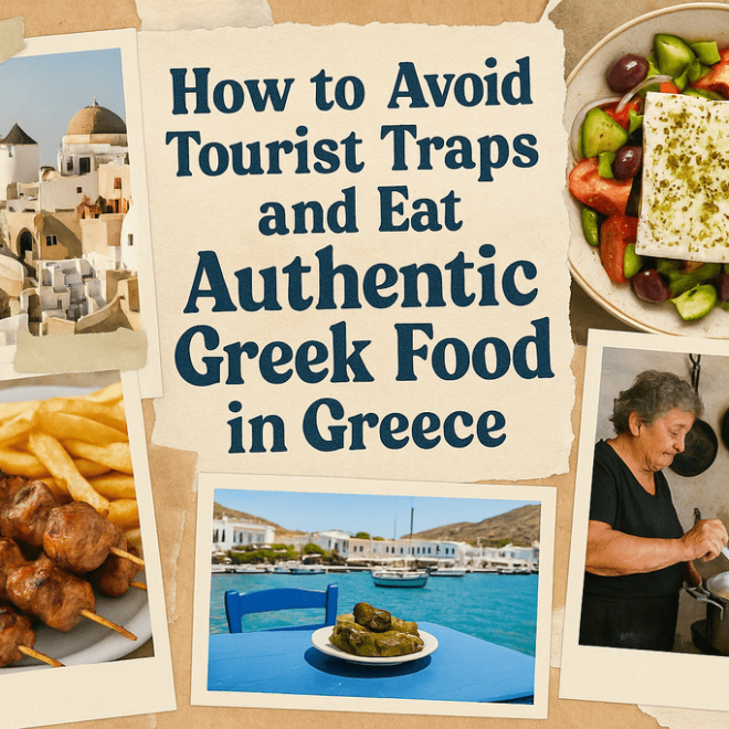 How to Avoid Tourist Traps and Eat Authentic Greek Food in Greece