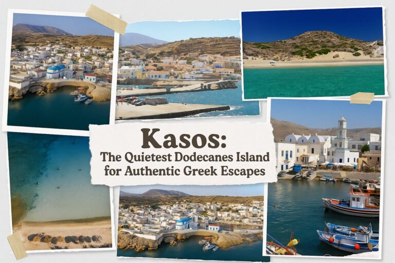 Kasos: The Quietest Dodecanese Island for Authentic Greek Escapes