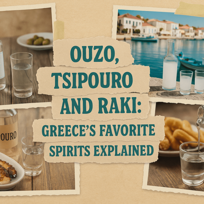Ouzo, Tsipouro & Raki: Greece’s Favorite Spirits Explained