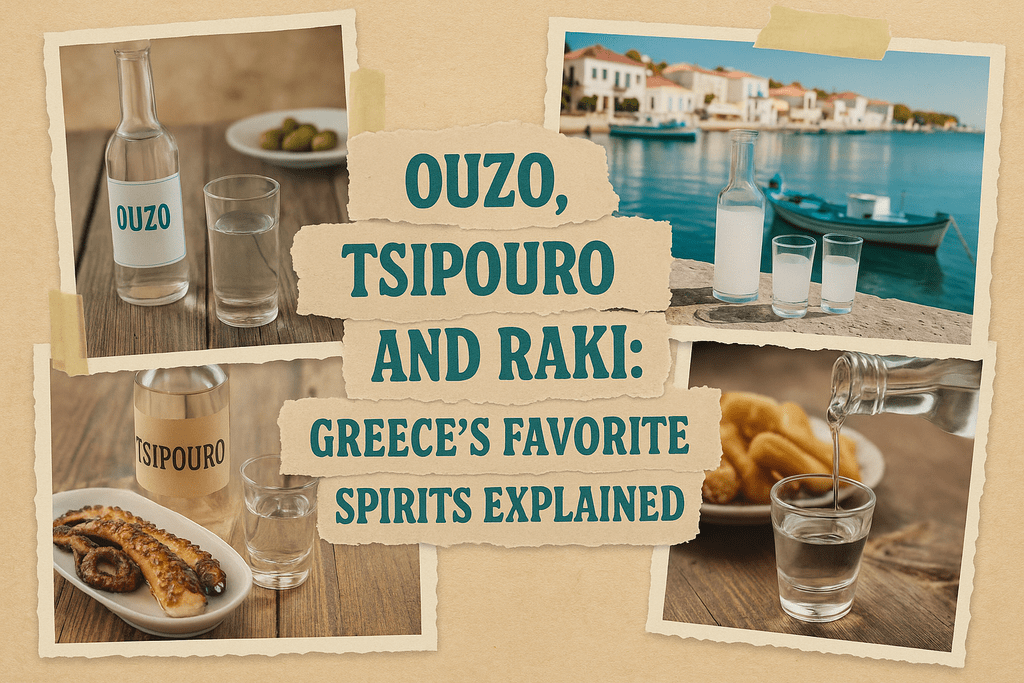 Ouzo, Tsipouro & Raki: Greece’s Favorite Spirits Explained