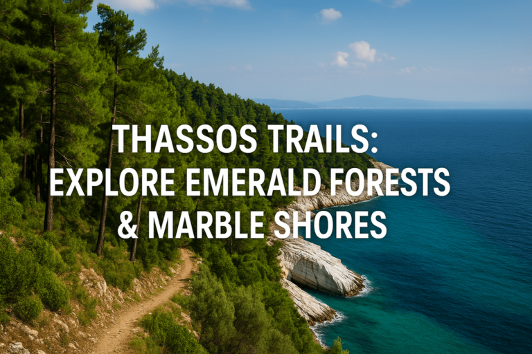 Thassos Trails: Explore Emerald Forests & Marble Shores