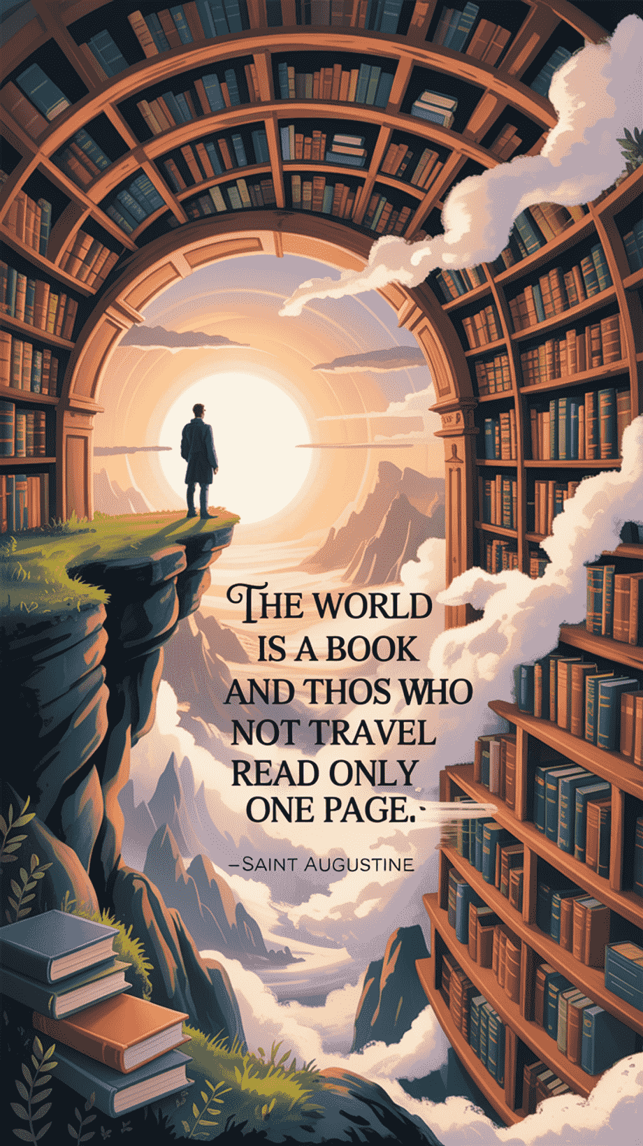 The world is a book and those who do not travel read only one page