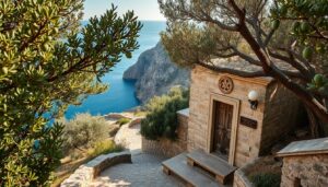 agia roumeli historical chapel site