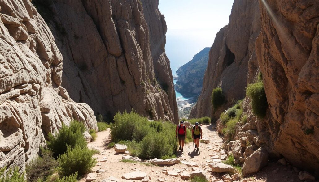 samaria gorge hiking trail