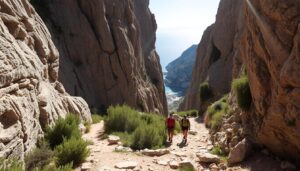 samaria gorge hiking trail