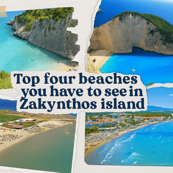 Top four beaches you have to see in Zakynthos island