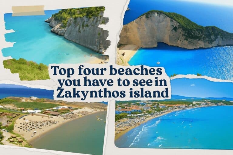 Top four beaches you have to see  in Zakynthos island