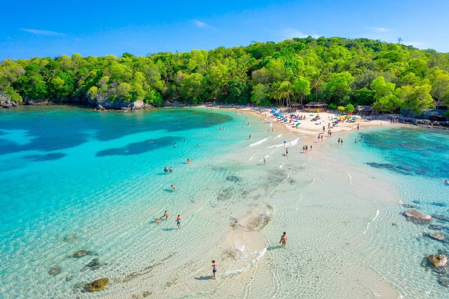 Bella Vraka Sivota The Beach You Can Walk to Through the Sea