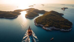Diapontia Islands boat routes