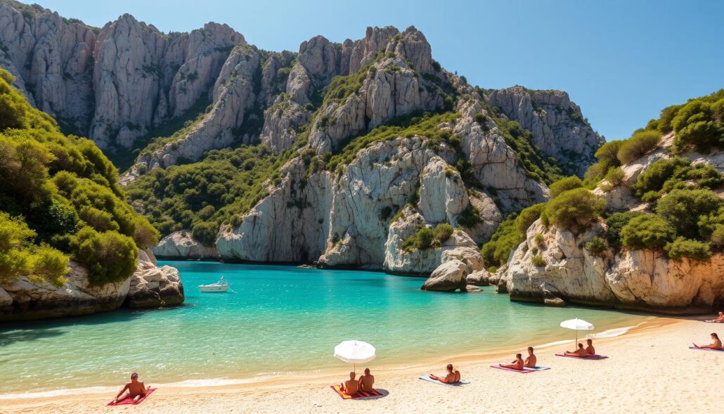 Greek island beaches