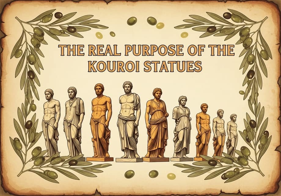 Unknown Greek Facts: The Real Purpose of the Kouroi Statues
