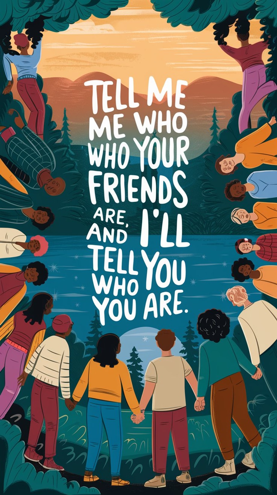 Tell me who your friends are, and I’ll tell you who you are.